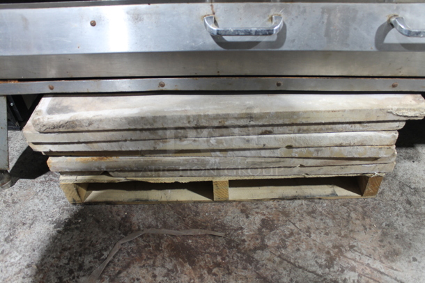 2 Montague 25P-2 Stainless Steel Commercial Propane Gas Powered Single Deck Pizza Ovens w/ Cooking Stones. 2 Times Your Bid! - Image 12 of 12