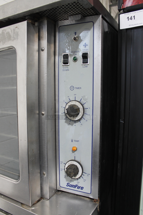 2 Garland SunFire Stainless Steel Commercial Gas Powered Full Size Convection Oven w/ View Through Doors, Metal Oven Racks and Thermostatic Controls. 2 Times Your Bid! - Image 4 of 9