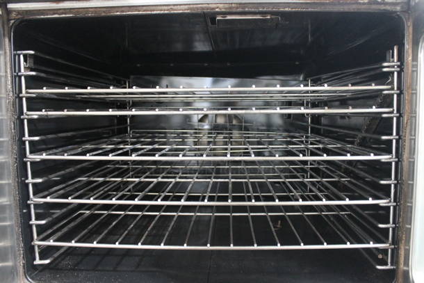 2 Garland SunFire Stainless Steel Commercial Gas Powered Full Size Convection Oven w/ View Through Doors, Metal Oven Racks and Thermostatic Controls. 2 Times Your Bid! - Image 6 of 9