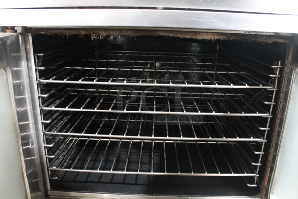 2 Garland SunFire Stainless Steel Commercial Gas Powered Full Size Convection Oven w/ View Through Doors, Metal Oven Racks and Thermostatic Controls. 2 Times Your Bid! - Image 7 of 9