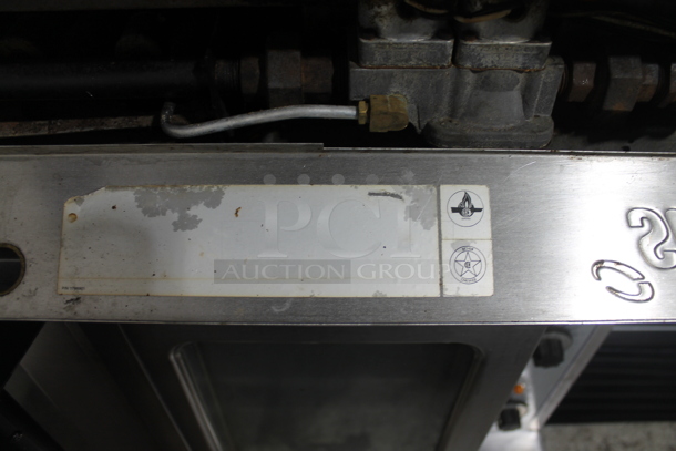 2 Garland SunFire Stainless Steel Commercial Gas Powered Full Size Convection Oven w/ View Through Doors, Metal Oven Racks and Thermostatic Controls. 2 Times Your Bid! - Image 8 of 9
