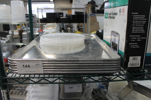6 Metal Baking Pans. 6 Times Your Bid!