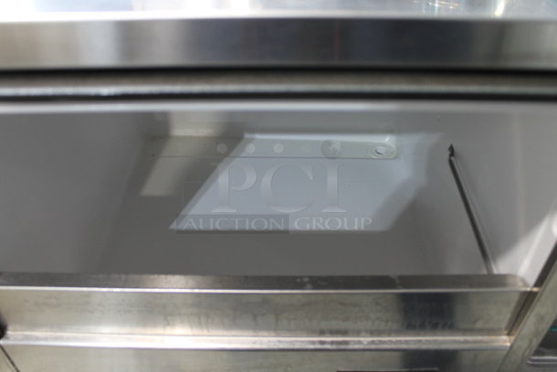 2018 Manitowoc UNF0200A Stainless Steel Commercial Self Contained Undercounter Ice Machine. 115 Volts, 1 Phase.  - Image 3 of 4