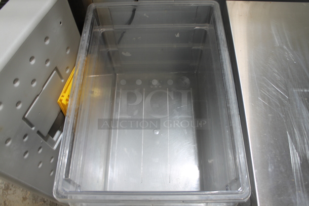 ALL ONE MONEY! Lot of 5 Clear Poly Bins. - Image 2 of 3