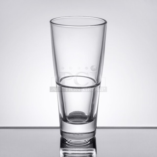 BRAND NEW SCRATCH AND DENT! Arcoroc N0513A N0513 Urbane 10 oz. Stackable Highball Glass by Arc Cardinal - 12/Case
