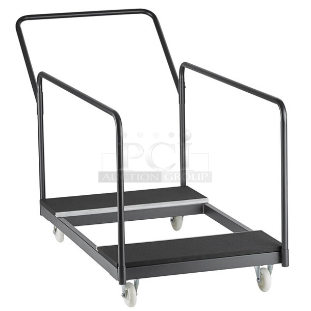 BRAND NEW SCRATCH AND DENT! Lancaster Table & Seating Multi-Purpose Folding Table Dolly - 8 Table Capacity - Image 1 of 3