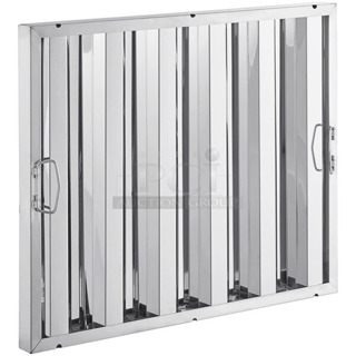 BRAND NEW SCRATCH AND DENT! Steelton 522HF2520 20"(H) x 25"(W) x 2"(T) Stainless Steel Hood Filter. 