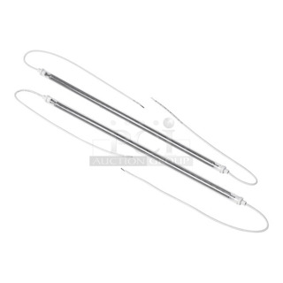 BRAND NEW SCRATCH AND DENT! Vollrath 59866 15 3/8" Heat Elements with Glass Tube - 104V, 600W - 2/Pack