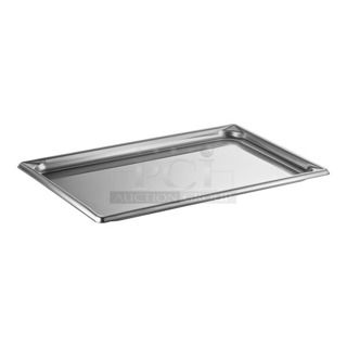 Box of 10 BRAND NEW SCRATCH AND DENT! Vollrath 92230002 Super Pan V® Full Size 3/4" Deep Anti-Jam Stainless Steel Steam Table / Hotel Pan- 22 Gauge. 