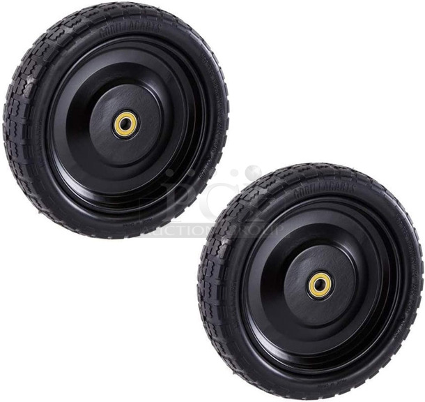 BRAND NEW SCRATCH AND DENT! Gorilla Carts GCT-13NF 13" Utility General Purpose Tire. 2/case.  - Image 1 of 4