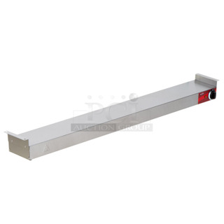 BRAND NEW SCRATCH AND DENT! Avantco 48" High Wattage Strip Warmer with Adjustable Infinite Controls. 120 Volts, 1 Phase. 