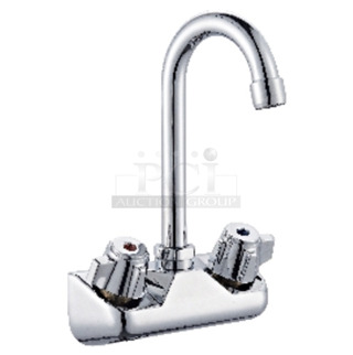 BRAND NEW SCRATCH AND DENT! M98E-SG02 4"(102mm)Center Wall Mounted Faucet