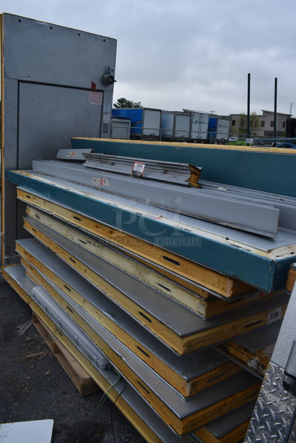 10'x12' Kolpak SELF CONTAINED Walk In Cooler Box  w/ Kolpak PC099T3 208-230 Volts, 1 Phase Compressor and Condenser. Information Provided By The Consignor But Not Verified By PCI Auctions. Picture of the Unit Before Removal Is Included In the Listing. - Image 7 of 8