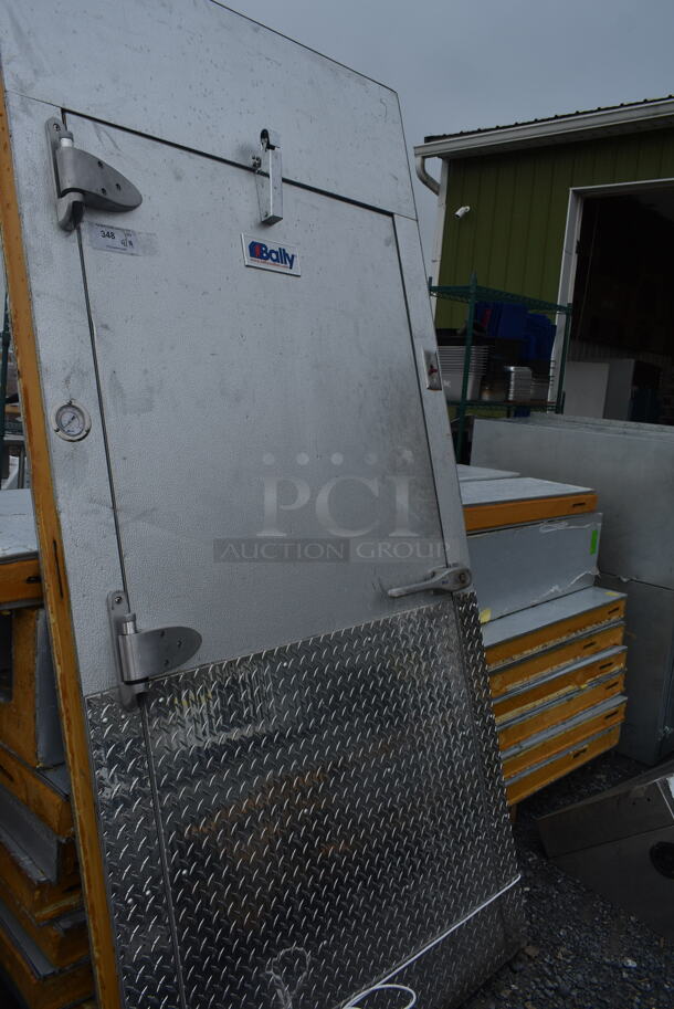8'x10' Bally SELF CONTAINED Walk In Cooler Box w/ Heatcraft PTN076H6BE 208-230 Volts, 1 Phase Compressor and Condenser. Information Provided By The Consignor But Not Verified By PCI Auctions. Picture of the Unit Before Removal Is Included In the Listing. - Image 3 of 6