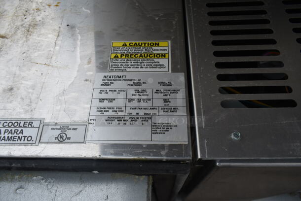8'x10' Bally SELF CONTAINED Walk In Cooler Box w/ Heatcraft PTN076H6BE 208-230 Volts, 1 Phase Compressor and Condenser. Information Provided By The Consignor But Not Verified By PCI Auctions. Picture of the Unit Before Removal Is Included In the Listing. - Image 6 of 6