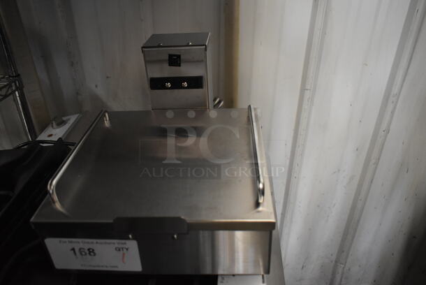 BRAND NEW SCRATCH AND DENT! 2023 Bunn 1SH STAND Stainless Steel Commercial Countertop Satellite Stand. No Legs. 120 Volts, 1 Phase.  - Image 2 of 4