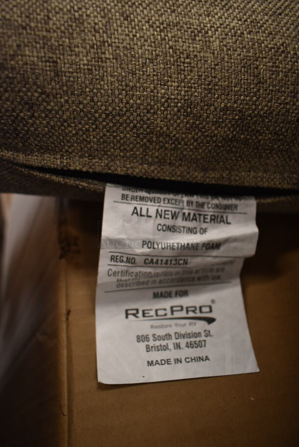 BRAND NEW SCRATCH AND DENT! Rec Pro DC-4022-CLO-2 Cushions - Image 4 of 4