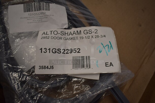 BRAND NEW SCRATCH AND DENT! Lot of 2 Gaskets; Alto-Shaam 131GS35238 GS-35238 Gasket, Ctc/Ctp Door,7 20 and 131GS22952 Alto-Shaam GS-22952 Door Gasket 19-1/2 X 28-3/4 - Image 9 of 9