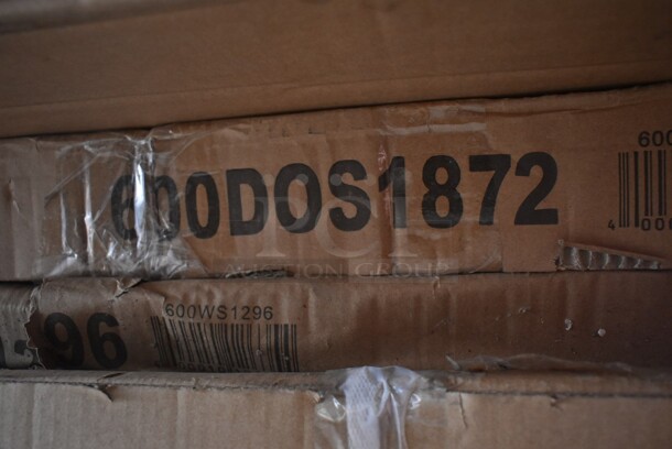 BRAND NEW SCRATCH AND DENT! Regency 600DOS1872 Stainless Steel Double Deck Overshelf - 18" x 72" x 32" - Image 2 of 3