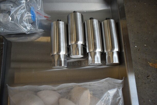 BRAND NEW SCRATCH AND DENT! 2023 Cooking Performance Group CPG 351CLCPG48NL Stainless Steel Commercial Countertop Gas Lava Briquette Charbroiler. 160,000 BTU - Image 5 of 11