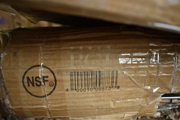 Box of 4 BRAND NEW SCRATCH AND DENT! Regency 460EC2448  24" x 48" NSF Chrome Wire Shelf - Image 3 of 3