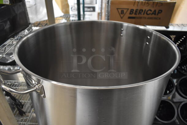BRAND NEW SCRATCH AND DENT! Vigor Stainless Steel Stock Pot w/ Lid.  - Image 5 of 6
