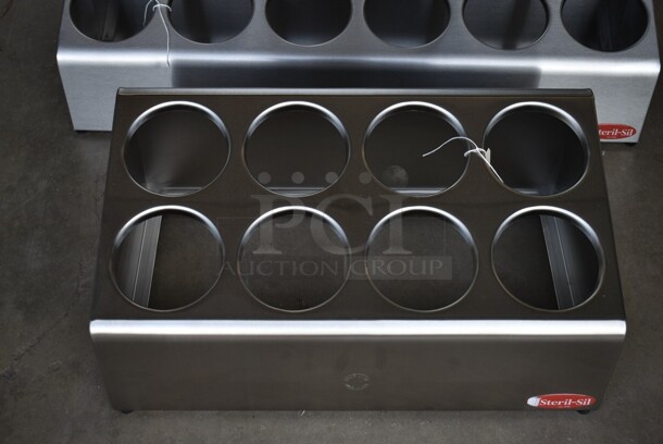 3 BRAND NEW SCRATCH AND DENT! Steril-Sil Countertop Stainless Steel Flatware Organizer Including 799TC8S, 799LTC6S and 799TC12S. 3 Times Your Bid! - Image 2 of 10