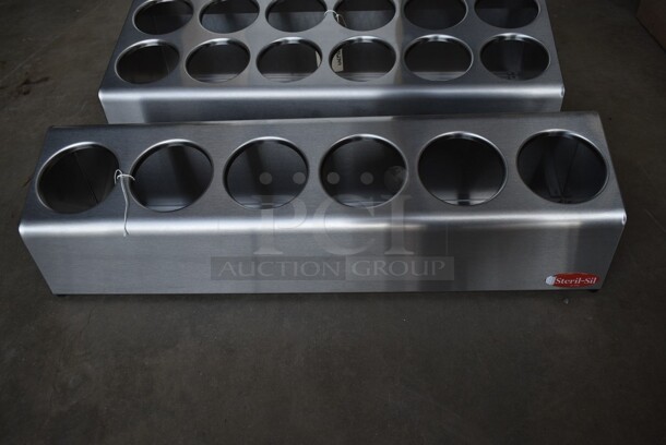 3 BRAND NEW SCRATCH AND DENT! Steril-Sil Countertop Stainless Steel Flatware Organizer Including 799TC8S, 799LTC6S and 799TC12S. 3 Times Your Bid! - Image 5 of 10