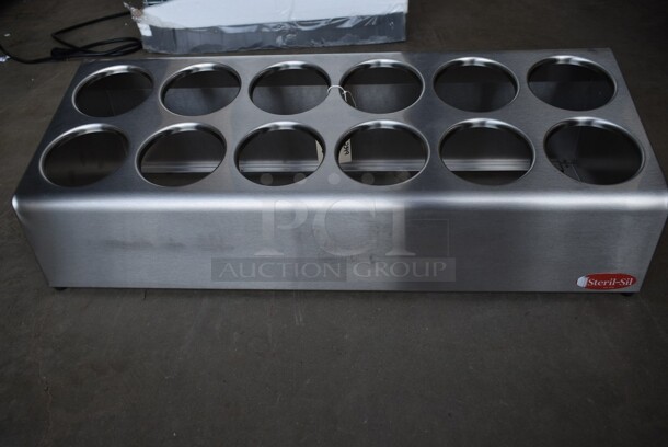 3 BRAND NEW SCRATCH AND DENT! Steril-Sil Countertop Stainless Steel Flatware Organizer Including 799TC8S, 799LTC6S and 799TC12S. 3 Times Your Bid! - Image 8 of 10