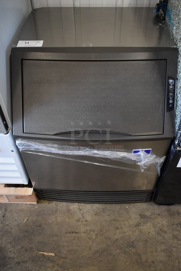 BRAND NEW SCRATCH AND DENT! 2022 Manitowoc UDF0240A-161B Stainless Steel Commercial Undercounter Self Contained Dice Cube Ice Machine. 115 Volts, 1 Phase.  - Image 2 of 7