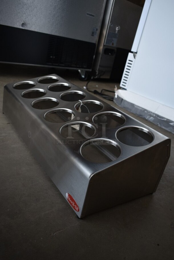 3 BRAND NEW SCRATCH AND DENT! Steril-Sil Countertop Stainless Steel Flatware Organizer Including 799TC8S, 799LTC6S and 799TC12S. 3 Times Your Bid! - Image 9 of 10