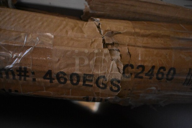 BRAND NEW SCRATCH AND DENT! Regency 460EGSC2460 NSF Green Wire Security Cage - 24" x 60" x 61" - Image 2 of 3