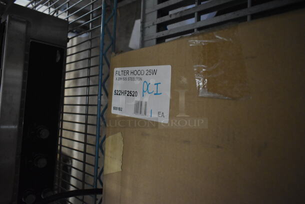 BRAND NEW SCRATCH AND DENT! Steelton 522HF2520 20"(H) x 25"(W) x 2"(T) Stainless Steel Hood Filter.  - Image 5 of 5