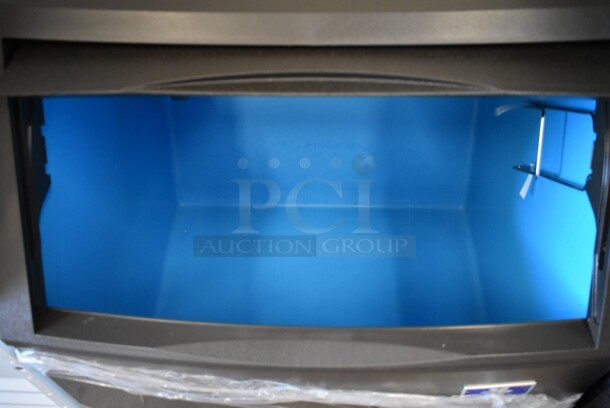 BRAND NEW SCRATCH AND DENT! 2022 Manitowoc UDF0240A-161B Stainless Steel Commercial Undercounter Self Contained Dice Cube Ice Machine. 115 Volts, 1 Phase.  - Image 3 of 7