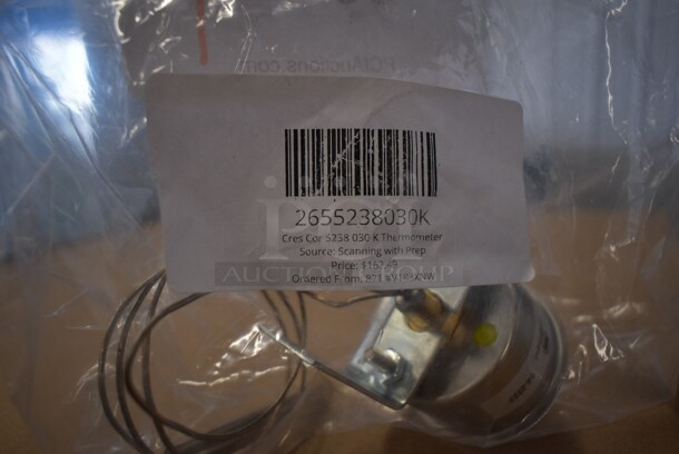 BRAND NEW SCRATCH AND DENT! Cres Cor 5238 030 K Thermometer - Image 3 of 4