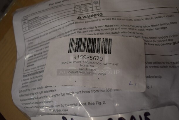BRAND NEW SCRATCH AND DENT! Hoshizaki SP-5670 Float Switch - Image 3 of 4