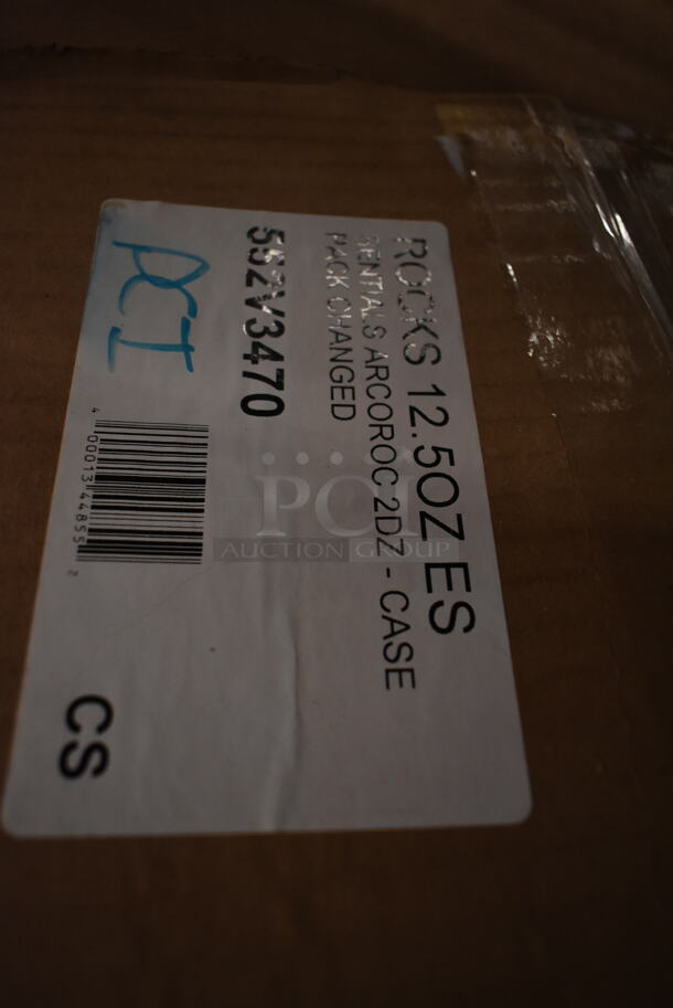 BRAND NEW SCRATCH AND DENT! Arcoroc V3470 Essentials 12.5 oz. Rocks / Old Fashioned Glass by Arc Cardinal - 24/Case - Image 4 of 5