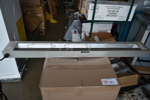 BRAND NEW SCRATCH AND DENT! Hatco GRAH-48 Glo-Ray High Wattage Infrared Food Warmer with Infinite Controls. 120 Volts, 1 Phase.  - Image 5 of 7