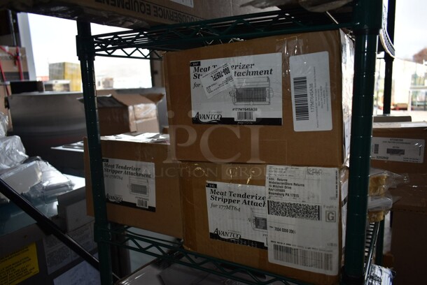 3 BRAND NEW SCRATCH AND DENT! Avantco 177MT64SA38 3/8" Meat Stripper Blade Set, 177MT64SA12 1/2" Meat Stripper Blade Set and 177MT64SA34 3/4" Meat Stripper Blade Set for Avantco Meat Tenderizers. 3 Times Your Bid! - Image 2 of 8