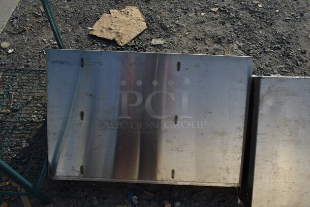 Stainless Steel Wall Mount Shelf.  - Image 1 of 2