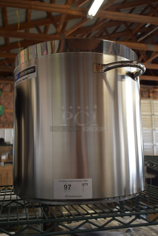 BRAND NEW SCRATCH AND DENT! Vollrath 3118 Centurion 74 Qt. Stainless Steel Stock Pot - Image 3 of 6