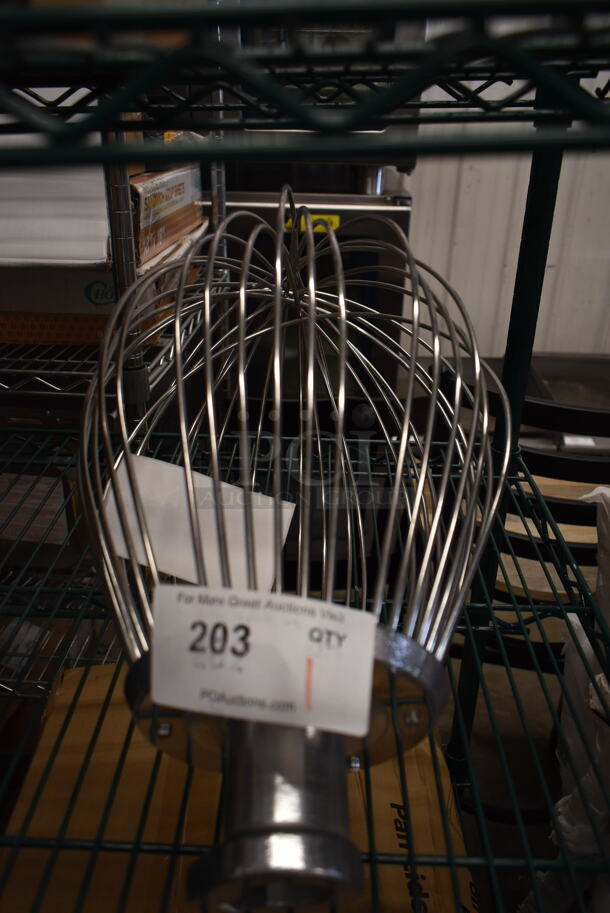 BRAND NEW SCRATCH AND DENT! 190HCM60WA Stainless Steel Wire Whip for 60 Qt. Mixer Bowls - Image 2 of 6