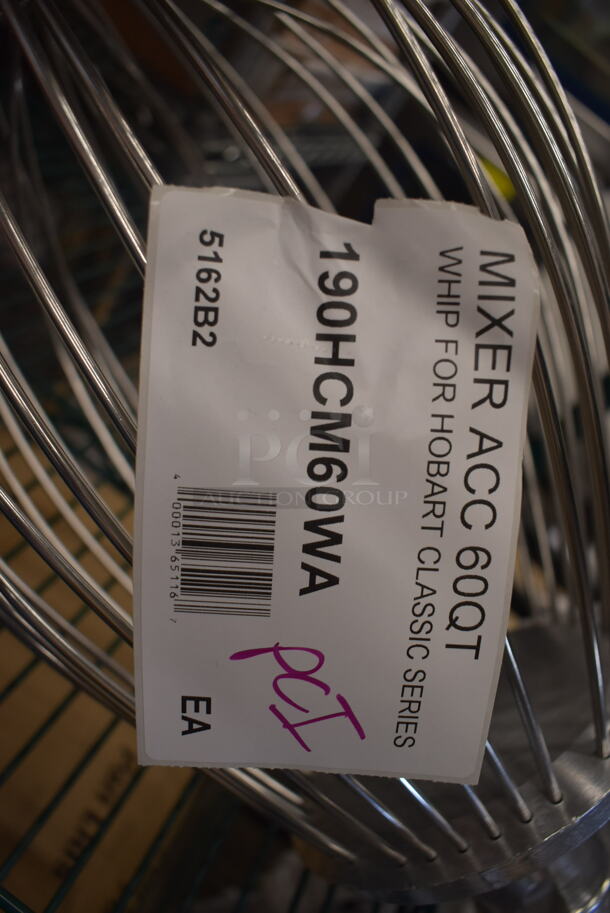 BRAND NEW SCRATCH AND DENT! 190HCM60WA Stainless Steel Wire Whip for 60 Qt. Mixer Bowls - Image 6 of 6