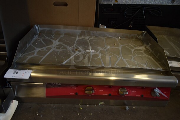BRAND NEW SCRATCH AND DENT! 2023 Avantco 177EG30N Stainless Steel Commercial Countertop Electric Powered Flat Top Griddle. Does Not Have Legs. 208/240 Volts, 1 Phase. - Image 2 of 5