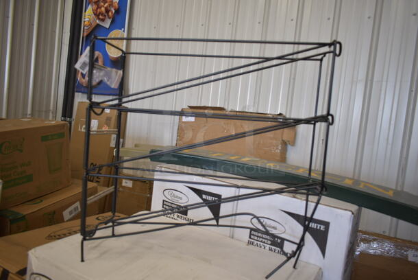 ALL ONE MONEY! Tier Lot of Various Items Including Poly Bin, Drip Tray, Legs, and Check In Sign - Image 8 of 10