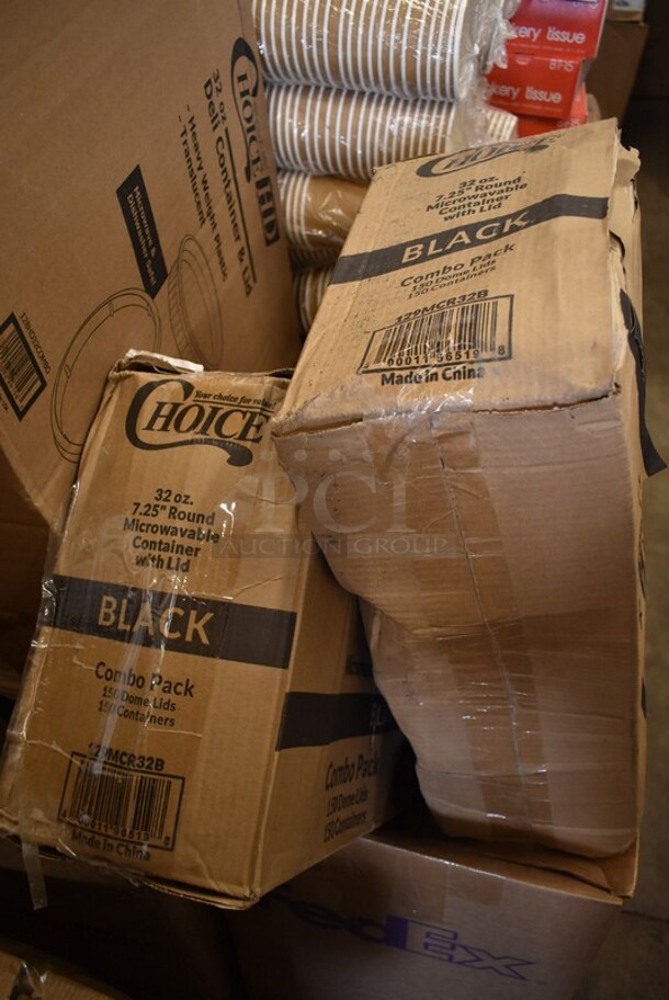 PALLET LOT of 43 BRAND NEW! Boxes Including 303FPR146BW Acopa 14" x 6 1/4" Rectangular Bright White Porcelain Flat Plate - 6/Case, 130HBKCUTTW Visions Individually Wrapped Black Heavy Weight Plastic Teaspoon - 1000/Case, 59204736 Amana HV/LV Board for SWA Series, 2 Box 795KFTL2PE Choice 2 oz. Round PET Take-Out Lid - 1000/Case, Lavex Multi Fold Towels, 2 Box 129MCR32B  ChoiceHD 8 oz. Microwavable Translucent Plastic Deli Container and Lid Combo Pack - 240/Case, 129MCS28B Choice 28 oz. Black Rectangular Microwavable Heavy Weight Container with Lid 8 3/4" x 6 1/4" x 1 3/4" - 150/Case, 6 Box 1306315STD Choice 6" x 3" x 15" 0.68 Mil Standard-Duty Plastic Food Bag - 1000/Box, Bakery Tissue, 2 Box 130APPFRK5GD Visions 5" Gold Plastic Tasting Fork - 400/Box, 2 Box 795KFTL2PE Choice 2 oz. Round PET Take-Out Lid - 1000/Case, 5008RIPKRFT EcoChoice 8 oz. Squat Double Wall Kraft Compostable Paper Hot Cup - 500/Case, 128HD8COMBO ChoiceHD 8 oz. Microwavable Translucent Plastic Deli Container and Lid Combo Pack - 240/Case.
43 Times Your Bid! - Image 6 of 12