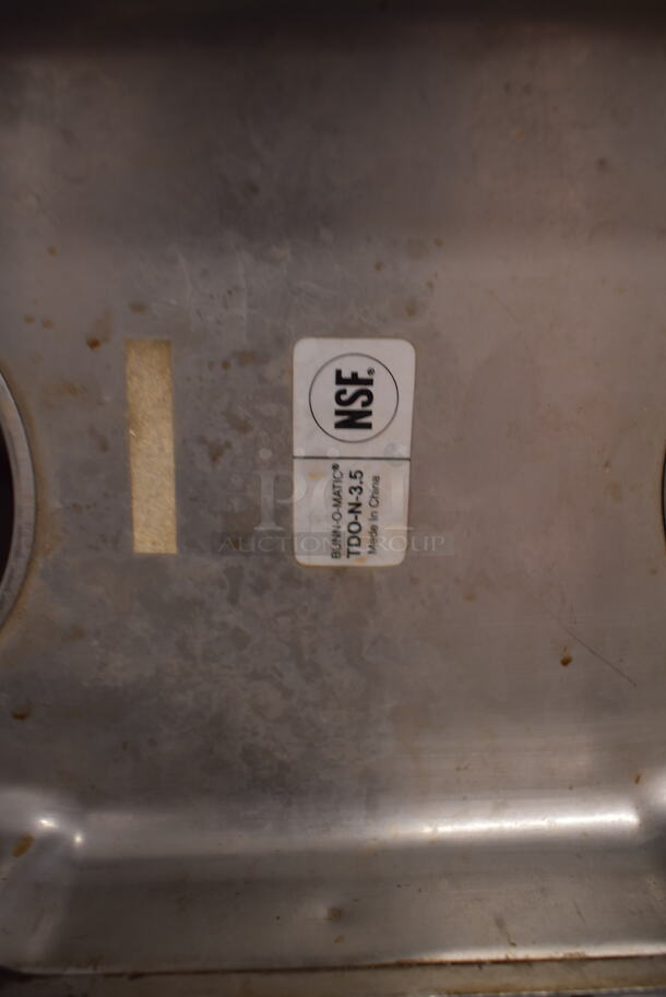 2 Bunn TDO-N-3.5 Stainless Steel Iced Tea Drink Holder Dispensers. 2 Times Your Bid! - Image 5 of 5