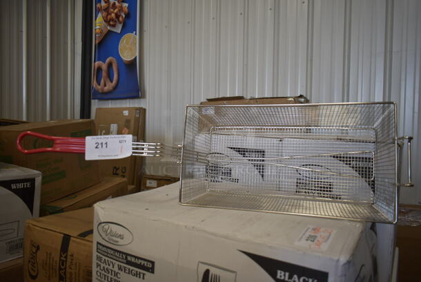 Main Street Equipment 541104846 Fryer Basket for 70 - 100 lb. Floor Fryers - Image 3 of 4