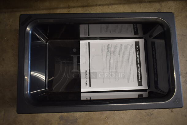 2 Carlisle CM1100 Black Poly Coldmaster Insulated Drop In Bins. 2 Times Your Bid! - Image 4 of 7