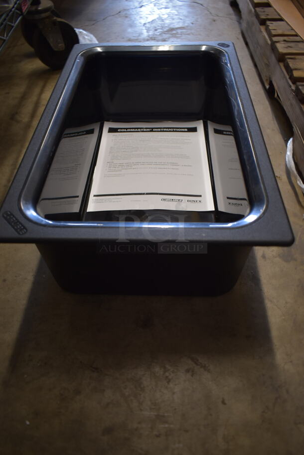 2 Carlisle CM1100 Black Poly Coldmaster Insulated Drop In Bins. 2 Times Your Bid! - Image 5 of 7